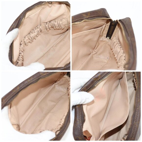 LOUIS VUITTON Monogram Trousse Toilette 23 Bag Vintage M47524 LV Auth - Picture 14 of 15